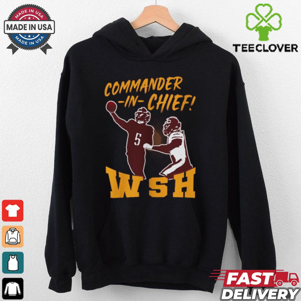 Official Commander – IN – Chief WSH NFL Washington Commanders Kansas City Chiefs t shirt Official Commander – IN – Chief WSH NFL Washington Commanders Kansas City Chiefs t shirt