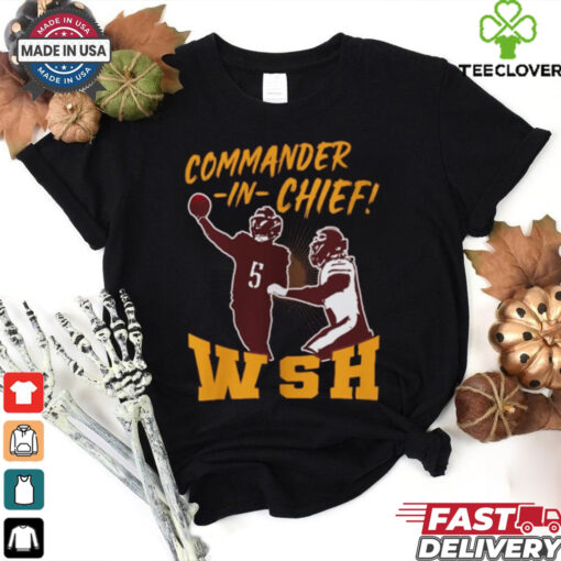 Official Commander – IN – Chief WSH NFL Washington Commanders Kansas City Chiefs t shirt