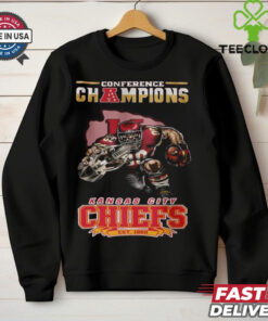 Official Conference Champions Kansas City Chiefs AFC Est 1960 Mascot Shirt