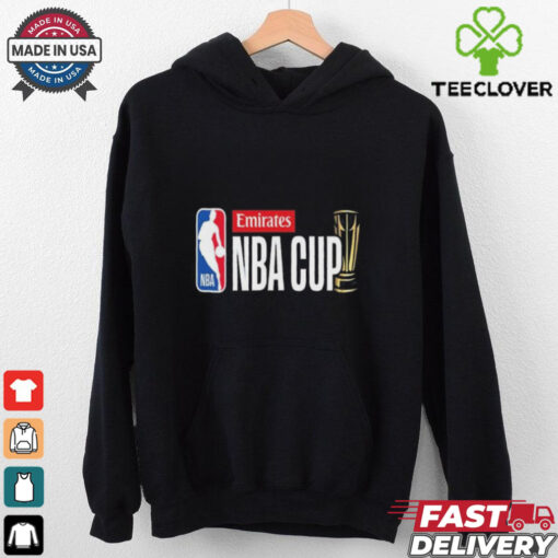 Official Congratulations Milwaukee Bucks Are The 2024 Emirates NBA Cup Champions Logo Merchandise Shirt