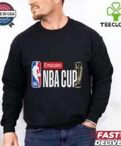Official Congratulations Milwaukee Bucks Are The 2024 Emirates NBA Cup Champions Logo Merchandise Shirt