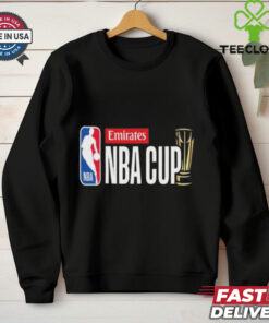 Official Congratulations Milwaukee Bucks Are The 2024 Emirates NBA Cup Champions Logo Merchandise Shirt