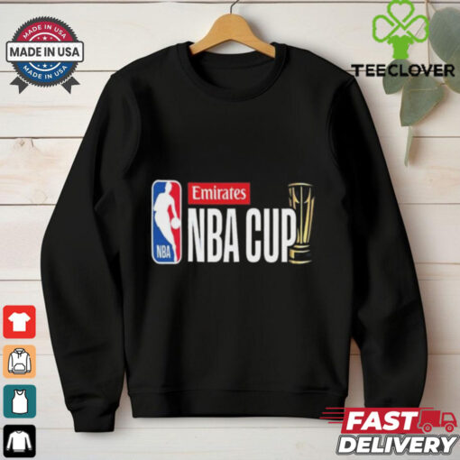 Official Congratulations Milwaukee Bucks Are The 2024 Emirates NBA Cup Champions Logo Merchandise Shirt