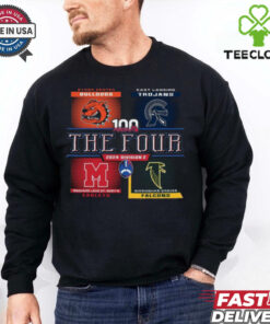 Official Congratulations to all of MHSAA 11 Player Football Semi Finals Division 2 Football The Four Bulldogs, Trojans t shirt