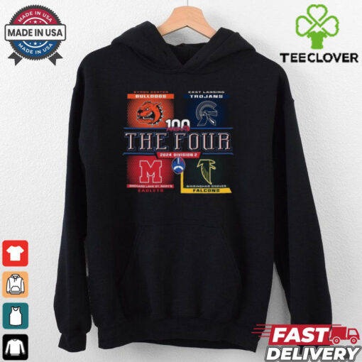 Official Congratulations to all of MHSAA 11 Player Football Semi Finals Division 2 Football The Four Bulldogs, Trojans t shirt