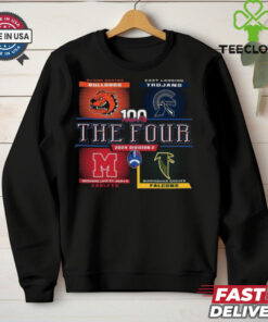 Official Congratulations to all of MHSAA 11 Player Football Semi Finals Division 2 Football The Four Bulldogs, Trojans t shirt