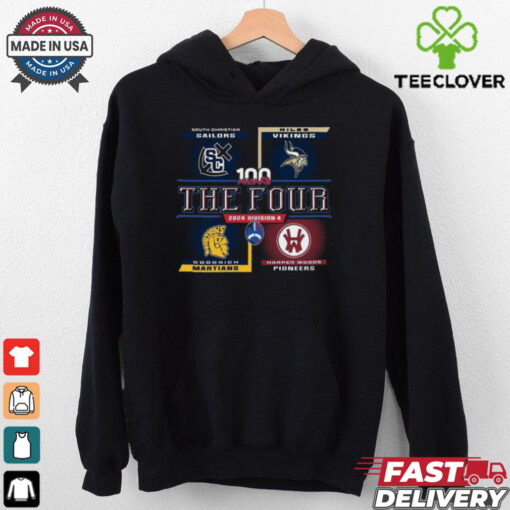 Official Congratulations to all of MHSAA 11 Player Football Semi Finals Division 4 Football The Four Sailors, Vikings t shirt