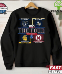Official Congratulations to all of MHSAA 11 Player Football Semi Finals Division 4 Football The Four Sailors, Vikings t shirt
