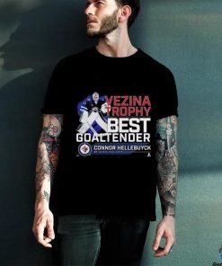 Official Connor Hellebuyck Winnipeg Jets 2024 Vezina Trophy Winner T Shirt