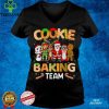 Official Cookie Baking Team Gingerbread Santa Reindeer Xmas Christmas T Shirt