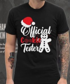 Official Cookie tester gingerbread Christmas T Shirt