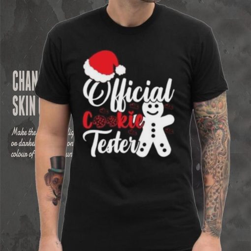 Official Cookie tester gingerbread Christmas T Shirt