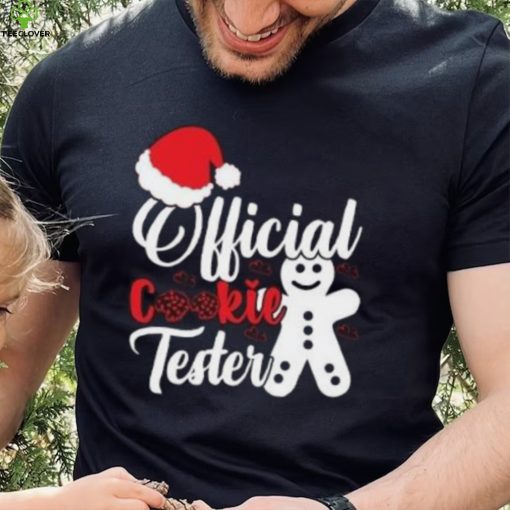 Official Cookie tester gingerbread Christmas T Shirt