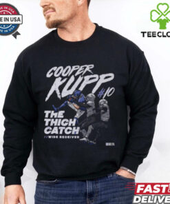 Official Cooper Kupp Los Angeles Rams The Thigh Catch Wide Receiver t shirt