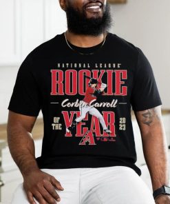 Official Corbin Carroll Arizona Diamondbacks 2023 Nl Rookie Of The Year T Shirt