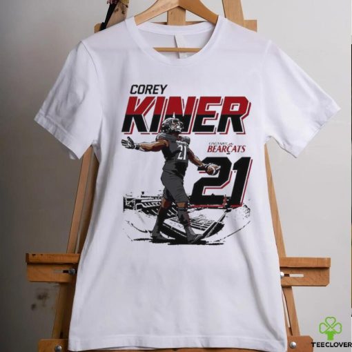 Official Corey Kiner Stadium 21 Cincinnati Bearcats Rugby Shirt