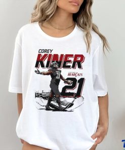 Official Corey Kiner Stadium 21 Cincinnati Bearcats Rugby Shirt 2 Official Corey Kiner Stadium 21 Cincinnati Bearcats Rugby Shirt