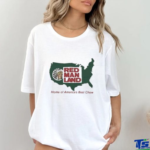 Official Cornbreadcountryclub Red Man Land Home Of America’s Best Chew Shirt