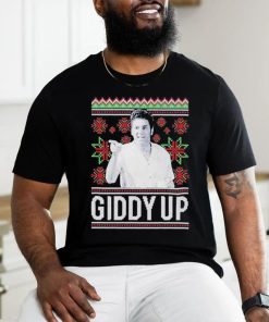 Official Cosmo Kramer Giddy Up Christmas Shirt