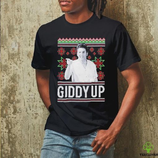 Official Cosmo Kramer Giddy Up Christmas Shirt