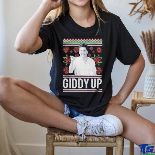 Official Cosmo Kramer Giddy Up Christmas Shirt