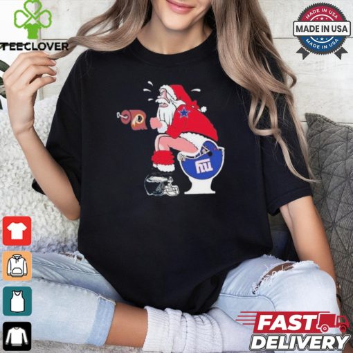 Official Cowboy Santa New York Giants Toiles Philadelphia Eagles Hat Shirt