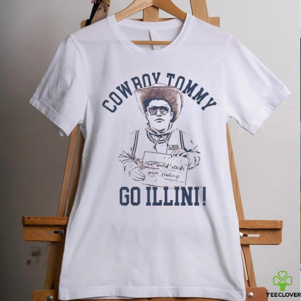 Official Cowboy Tommy Go Illini Shirt Official Cowboy Tommy Go Illini Shirt