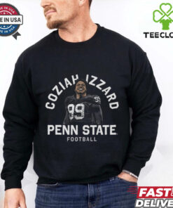 Official Coziah Izzard Penn State Nittany Lions Football 99 Portrait Graphic t shirt