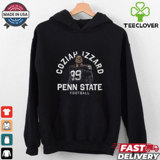 Official Coziah Izzard Penn State Nittany Lions Football 99 Portrait Graphic t shirt