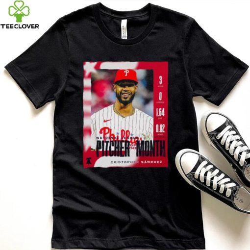 Official Cristopher Sánchez Philadelphia Phillies 2024 National League Pitcher of the Month Shirt