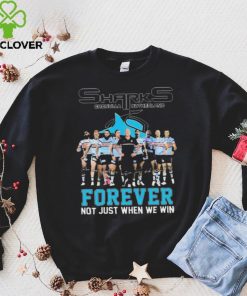 Official Cronulla Sutherland Sharks Forever Not Just When We Win Signatures shirt