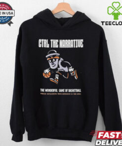 Official Ctrl The Narrative The Wonderful Game Of Basketball T shirt
