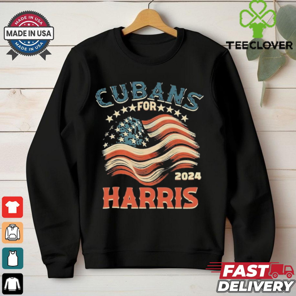Official Cubans For Harris 2024 Shirt Official Cubans For Harris 2024 Shirt