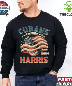 Official Cubans For Harris 2024 Shirt