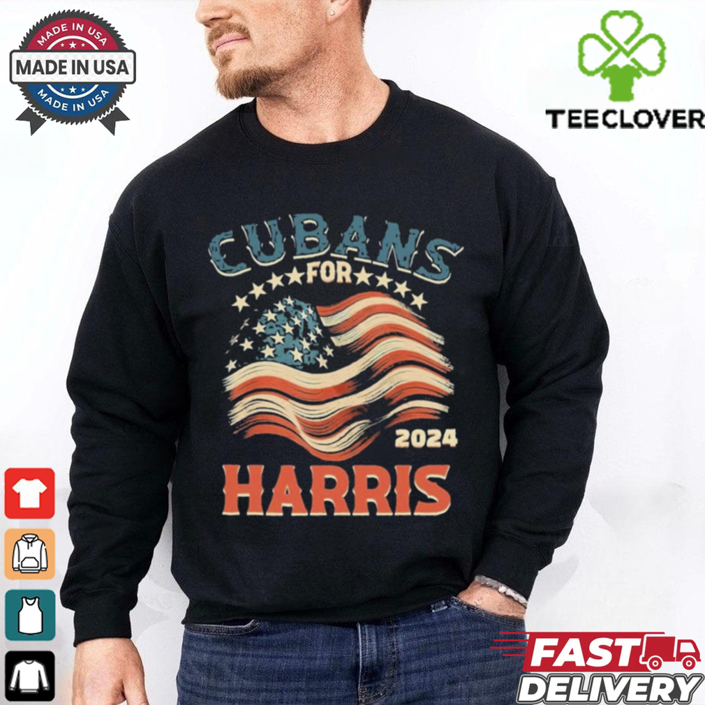 Official Cubans For Harris 2024 Shirt Official Cubans For Harris 2024 Shirt