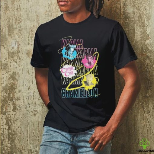 Official Culture club Karma chameleon band shirt