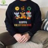 Official Cute Puppy Halloween Dog Christmas Happy Hallothanksmas Dog T Shirt