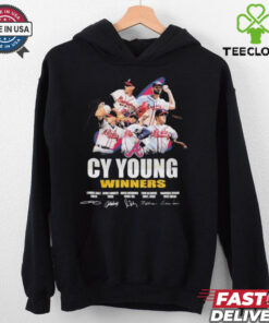 Official Cy Young Atlanta Braves Winners Signatures shirt