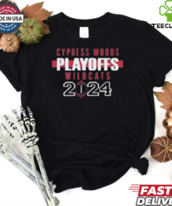 Official Cypress Woods Football Playoffs Wildcats 2024 t shirt