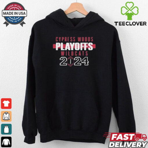 Official Cypress Woods Football Playoffs Wildcats 2024 t shirt