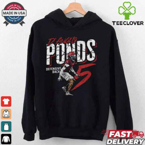 Official D’Angelo Ponds Indiana Hoosiers Defensive Back College Crack t shirt