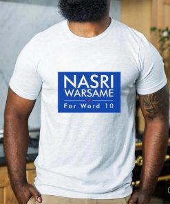Official DFL Nasri Warsame For Ward 10 Shirt