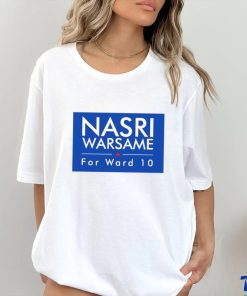 Official DFL Nasri Warsame For Ward 10 Shirt