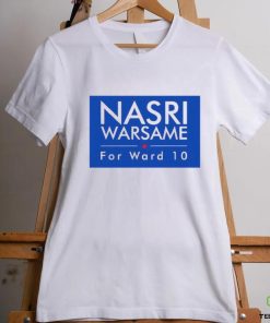 Official DFL Nasri Warsame For Ward 10 Shirt