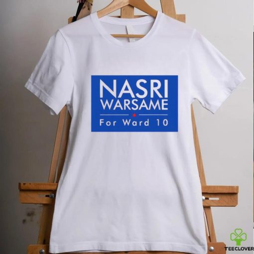 Official DFL Nasri Warsame For Ward 10 Shirt