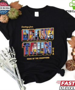 Official DNVR Braun Taun USA Home Of The Champions Shirt