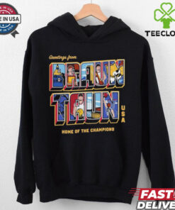 Official DNVR Braun Taun USA Home Of The Champions Shirt