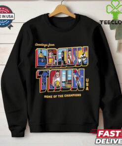 Official DNVR Braun Taun USA Home Of The Champions Shirt