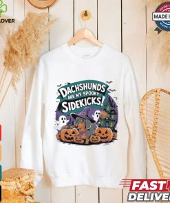 Official Dachshunds Are My Spooky Sidekicks Halloween T shirt