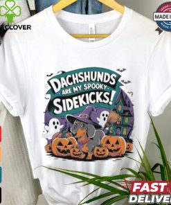 Official Dachshunds Are My Spooky Sidekicks Halloween T shirt